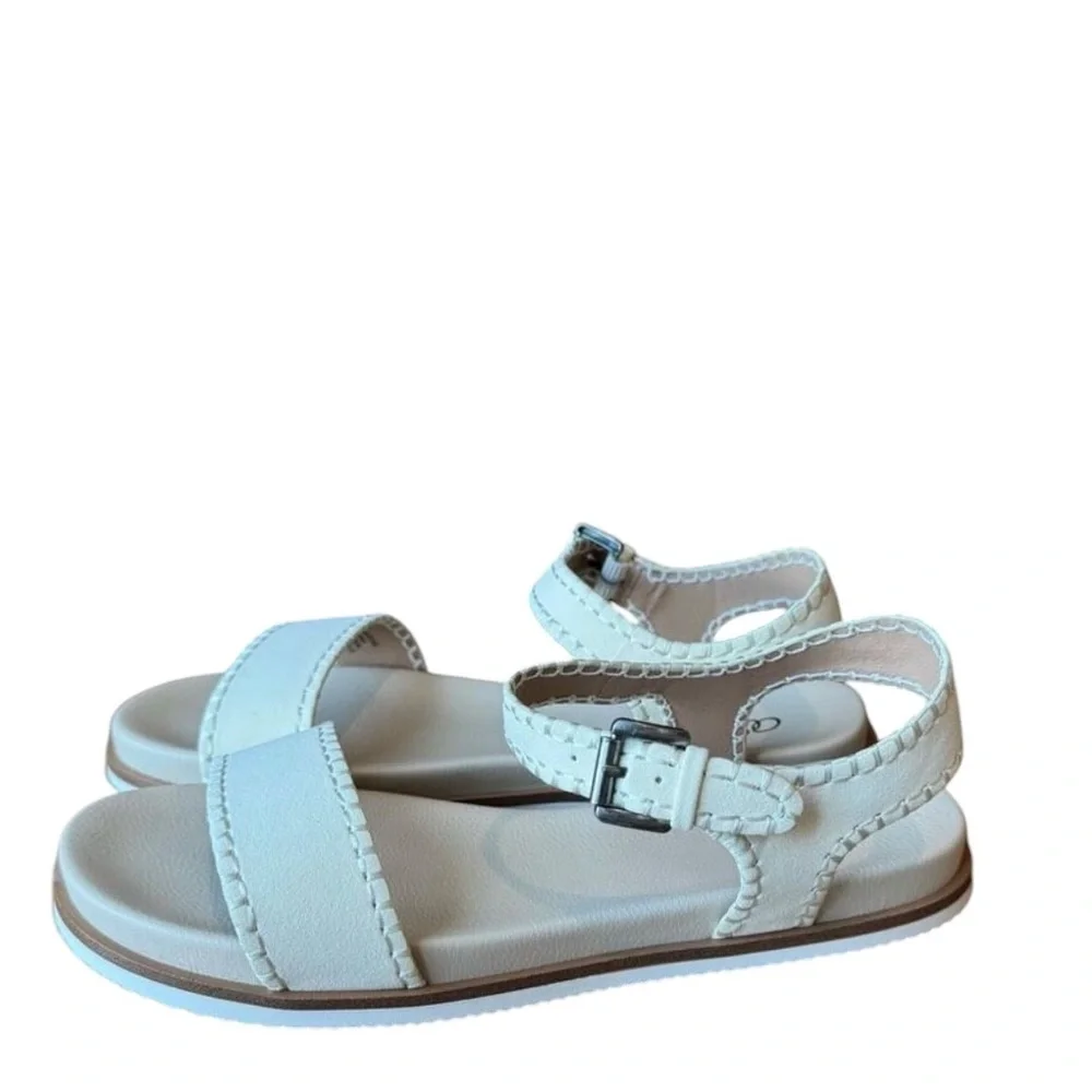 MIA Sofee Bon Bursue Cream Strappy Sandals Size 8 Women's NIB